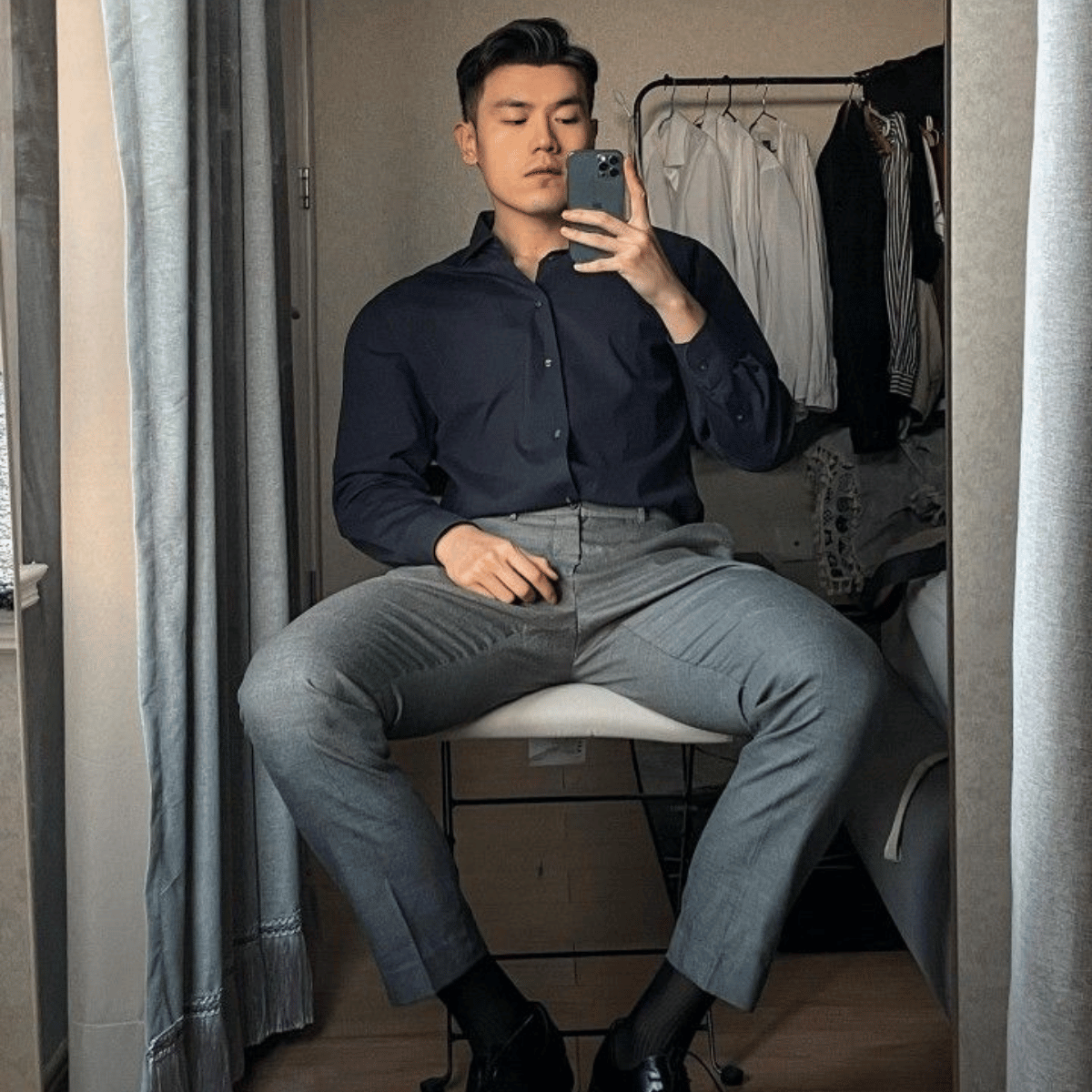 Camisa Social Masculina Slim