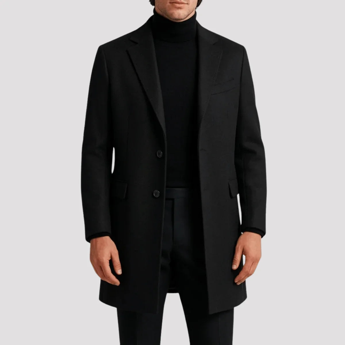 Sobretudo Masculino Longo