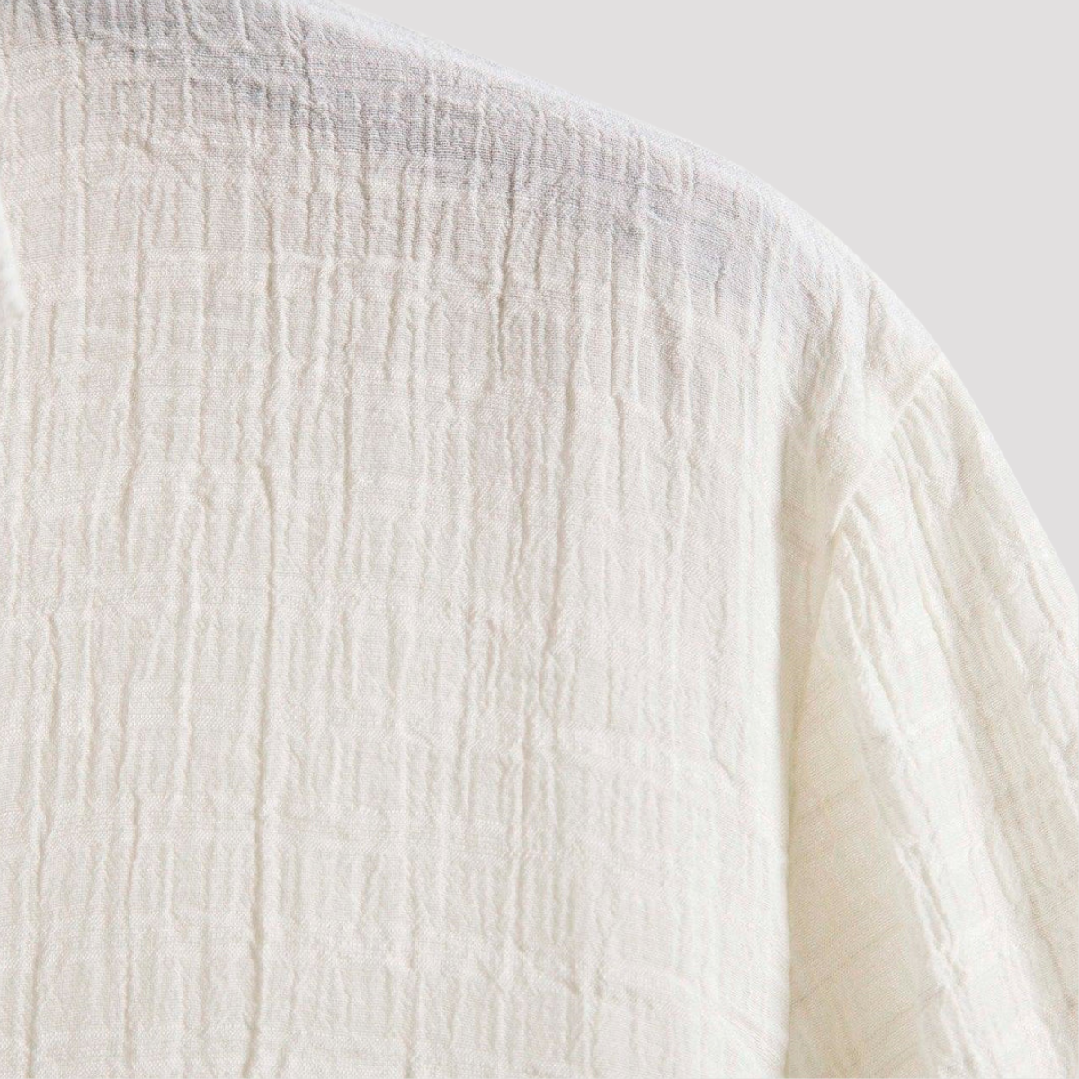 Camisa Manga Curta Linho de Luxo Ditorino