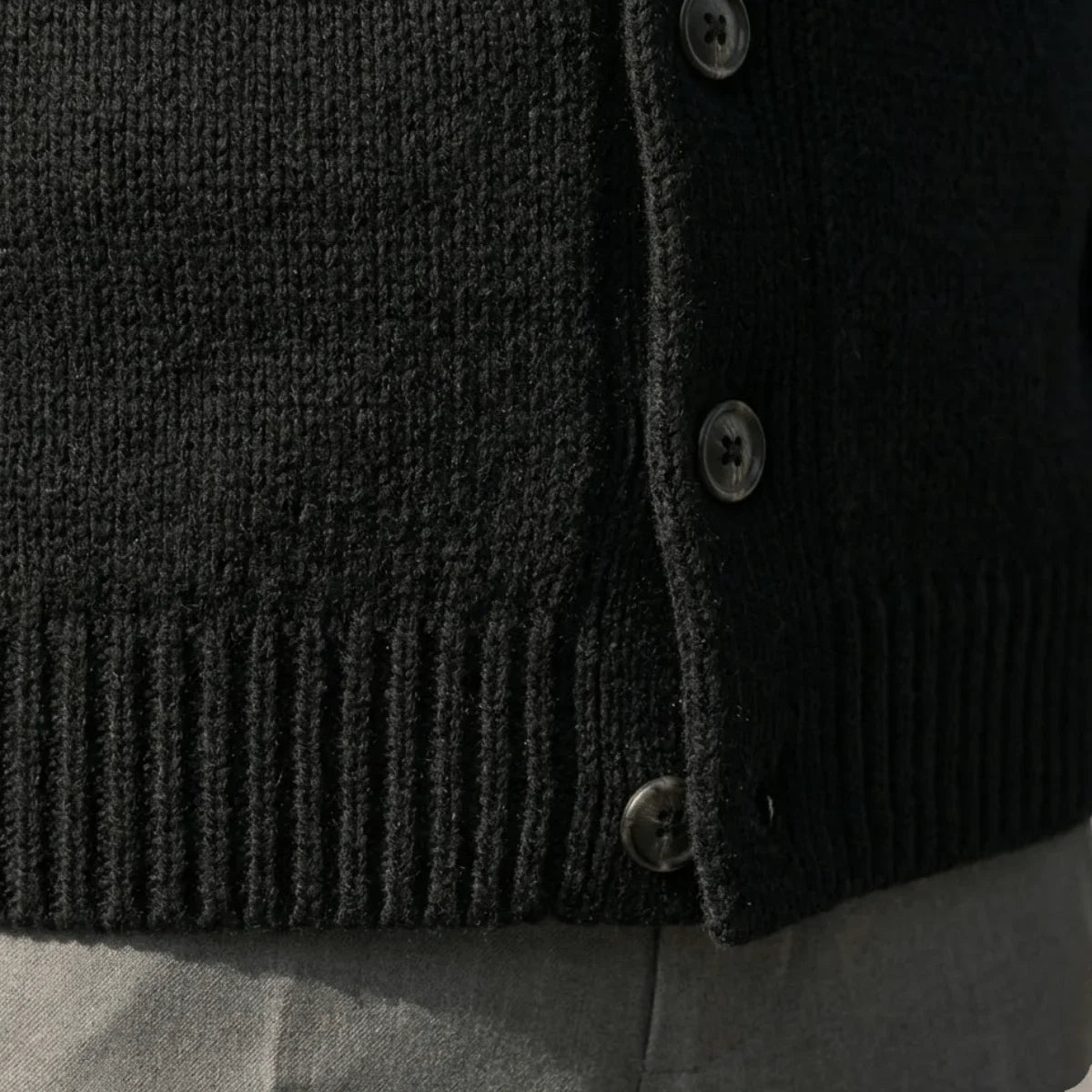 Cardigan Masculino Tricot Flanelado