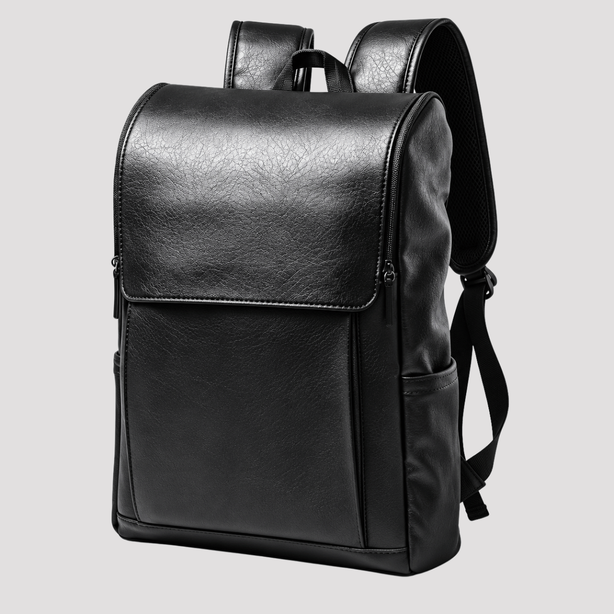 Mochila Masculina Executiva Preta com Design Elegante