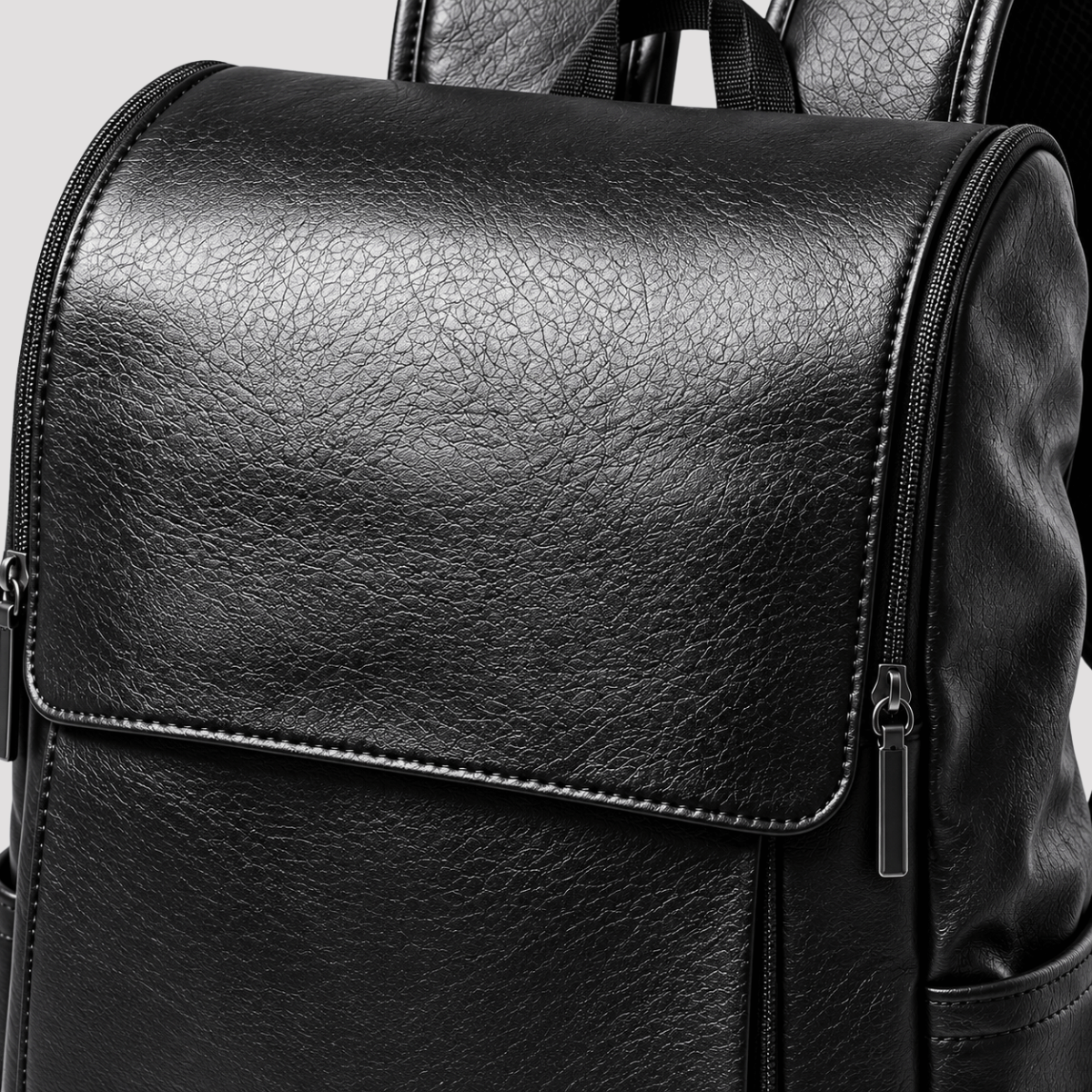 Mochila Masculina Executiva Preta com Design Elegante
