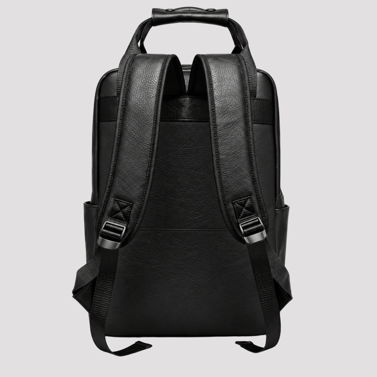 Mochila Masculina Vintage Design Executivo e Bolsos com Zíper
