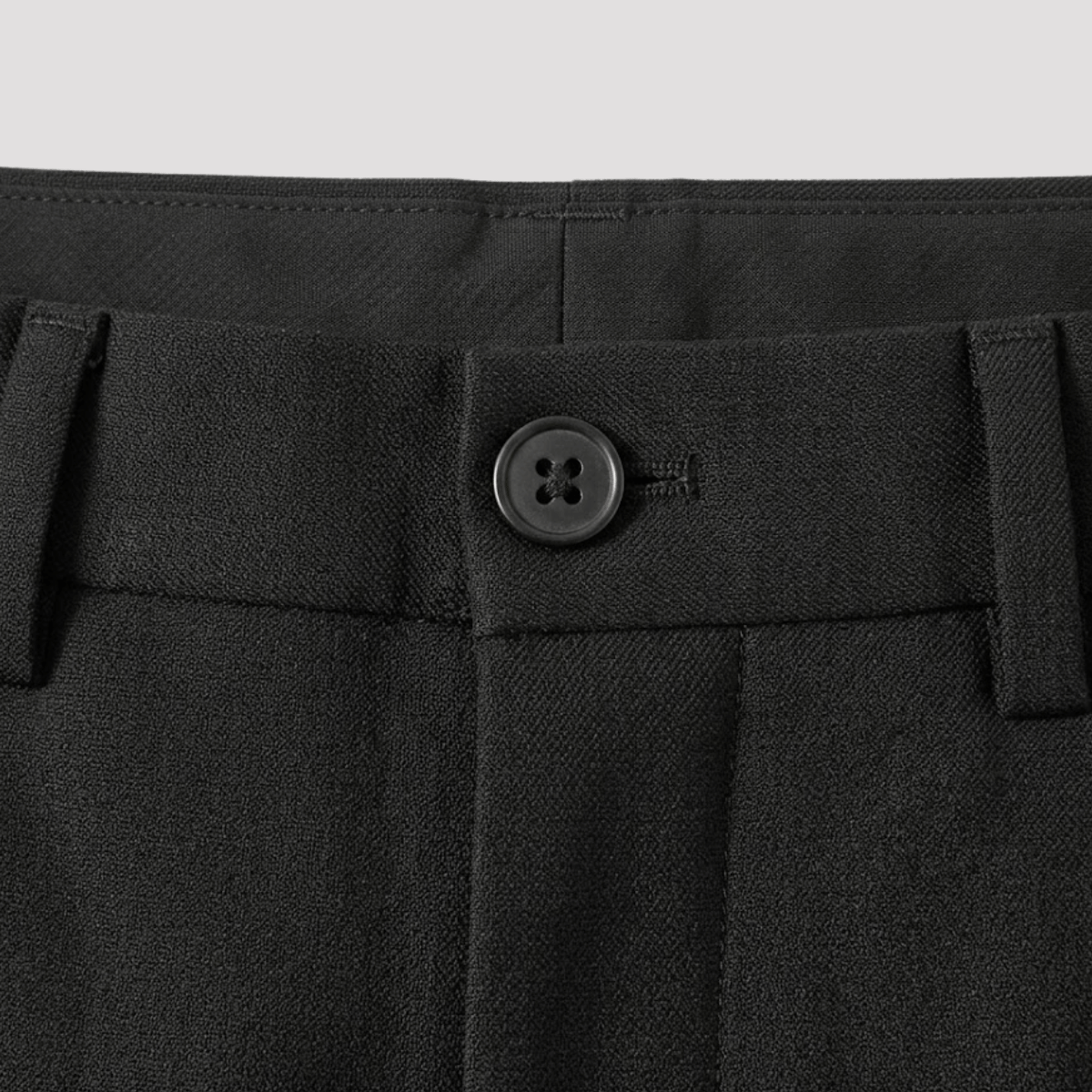 Conjunto Polo Manga longa + Calça de Alfaiataria Preta