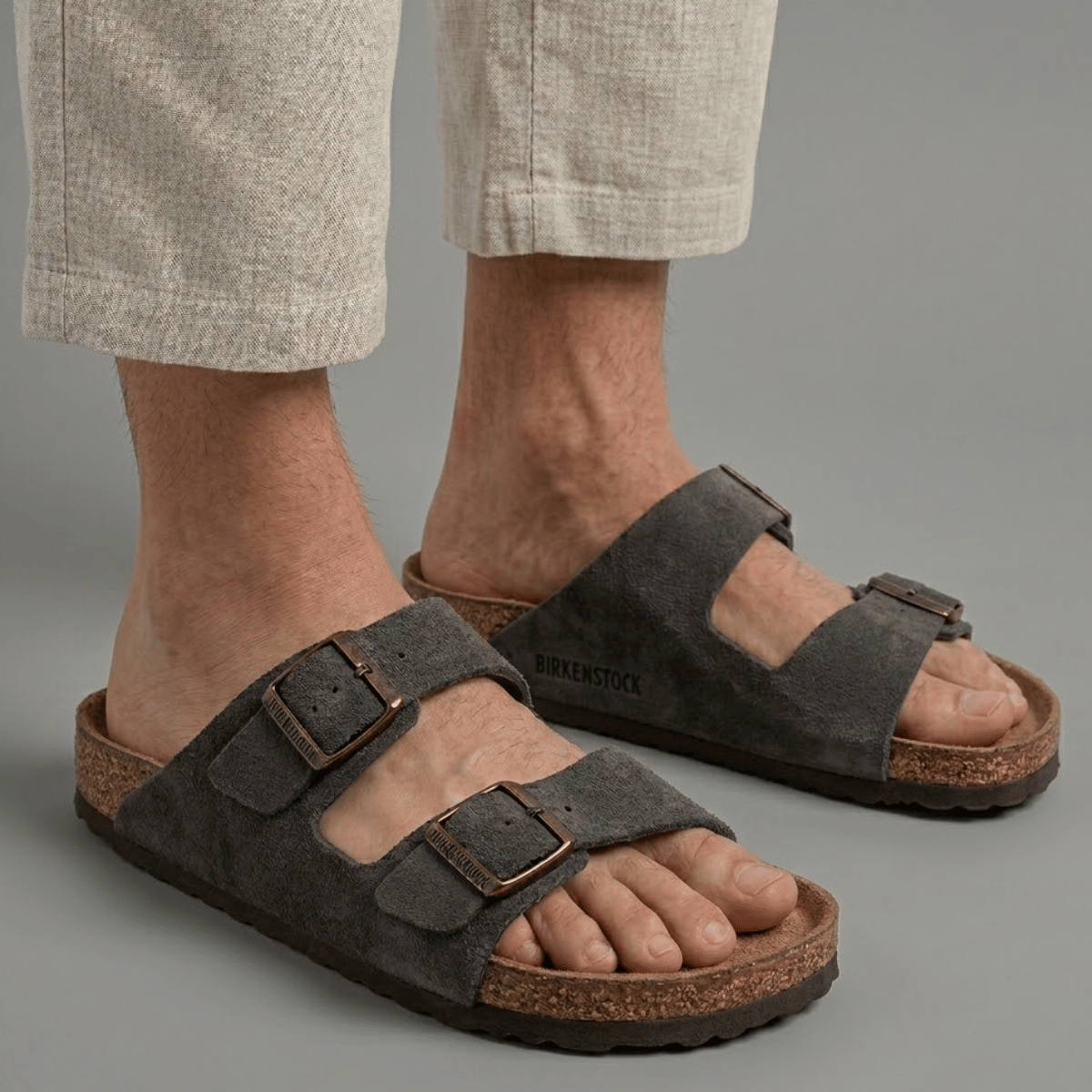 Sandália Masculina Slide Emborrachada