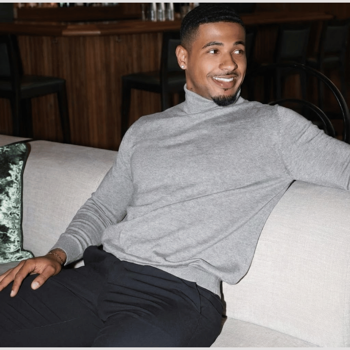 Suéter Masculino gola alta Térmico