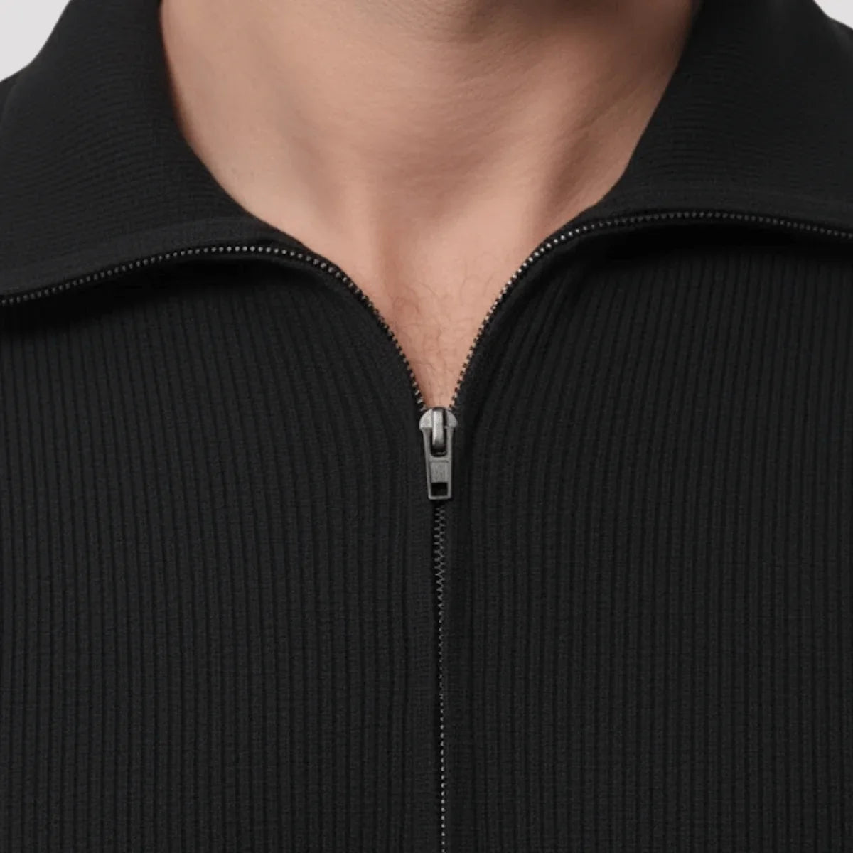 Conjunto Jaqueta Cacharrel Masculina com Zíper + Mocassim Loafer de Camurça