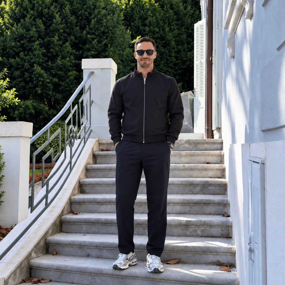 Jaqueta Bomber Masculina com Zíper