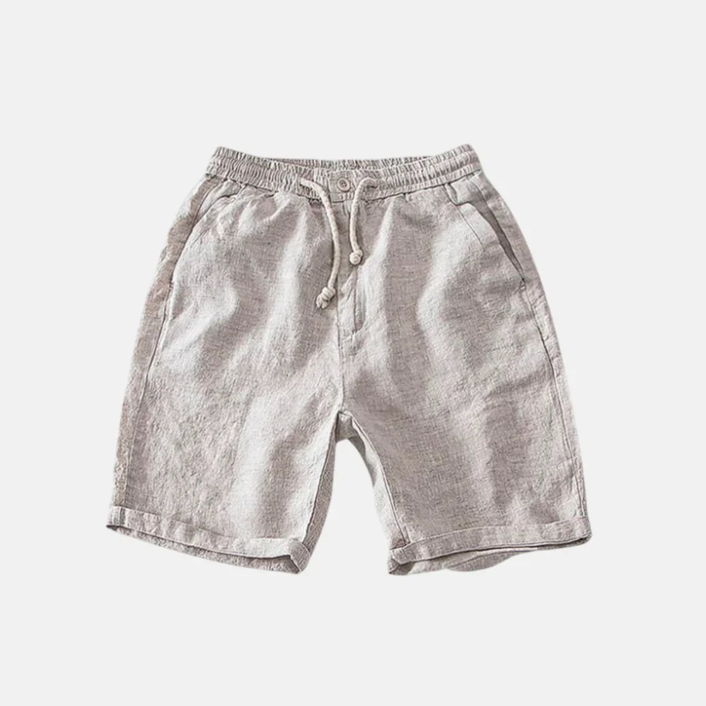 Bermuda Linho Casual Masculina Ditorino - DITORINO