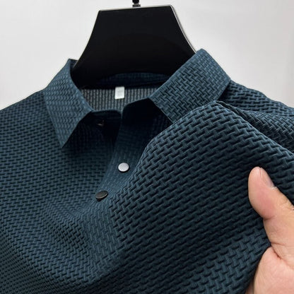 Camisa Polo Seda Masculina Ditorino