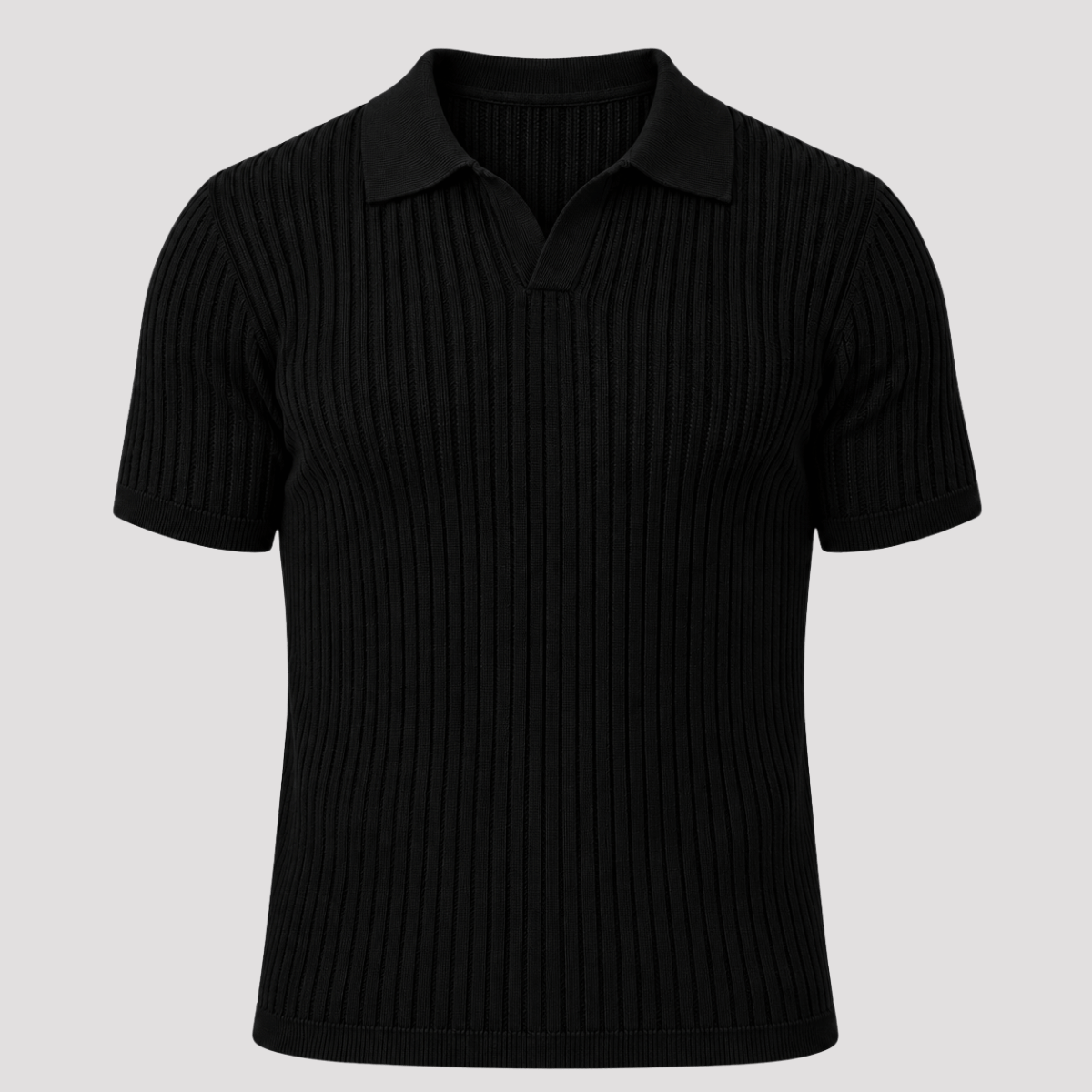 Camisa Polo Masculina Texturizada