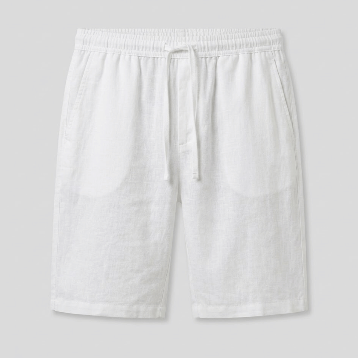 Kit 4 Bermudas de Linho Masculina Branca