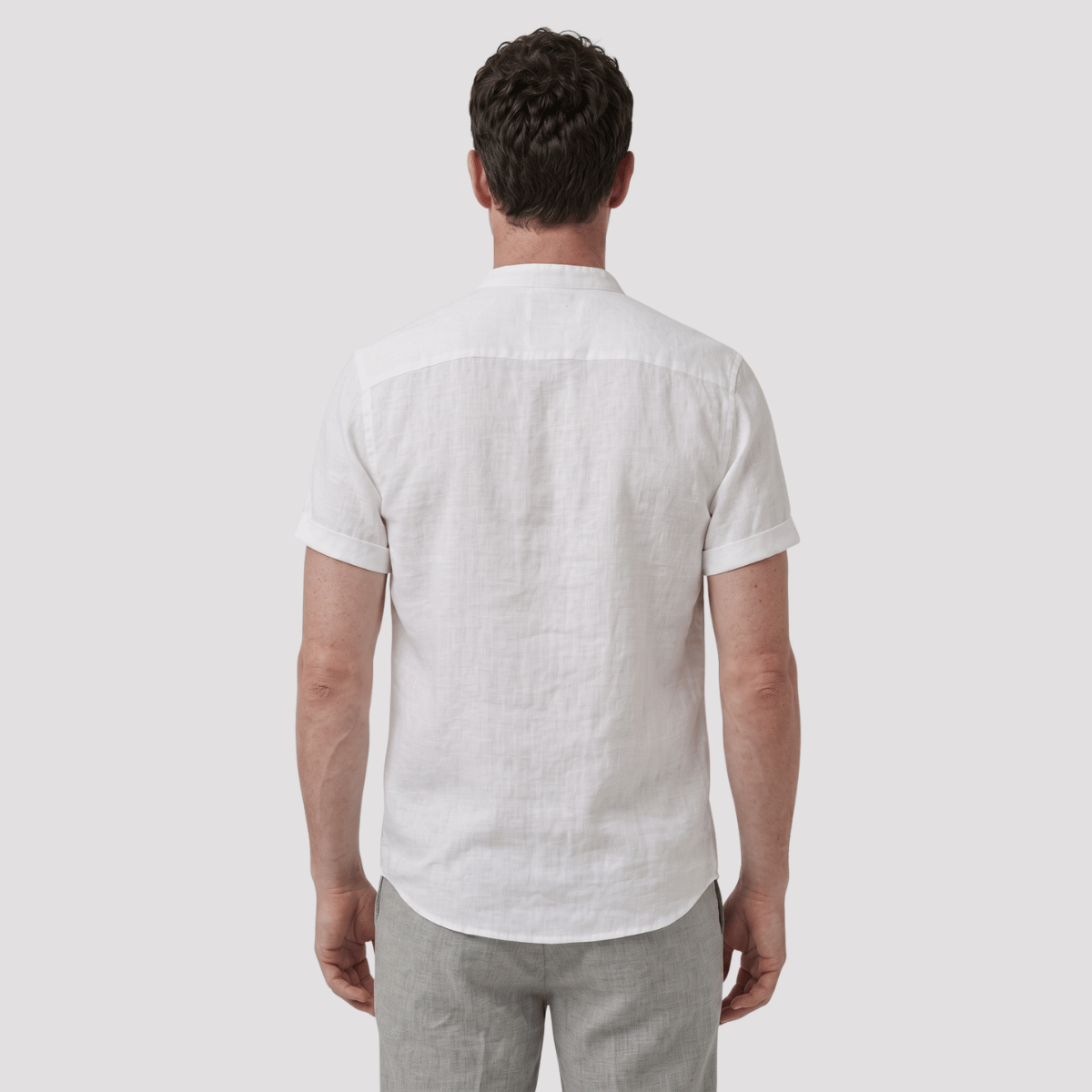 Kit 5 Camisa Henley masculina de manga curta com bolso