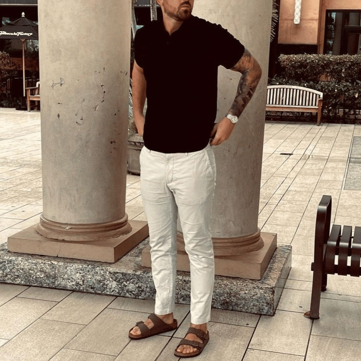 Calça de Linho Masculino