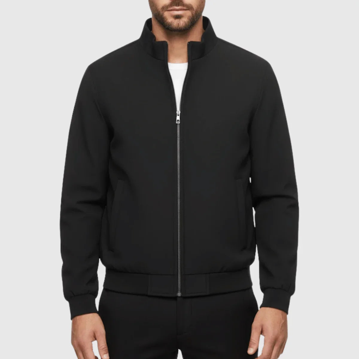 Jaqueta Masculina Flanelada com Zíper