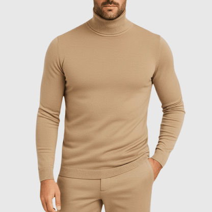 Suéter Masculino de Gola Alta