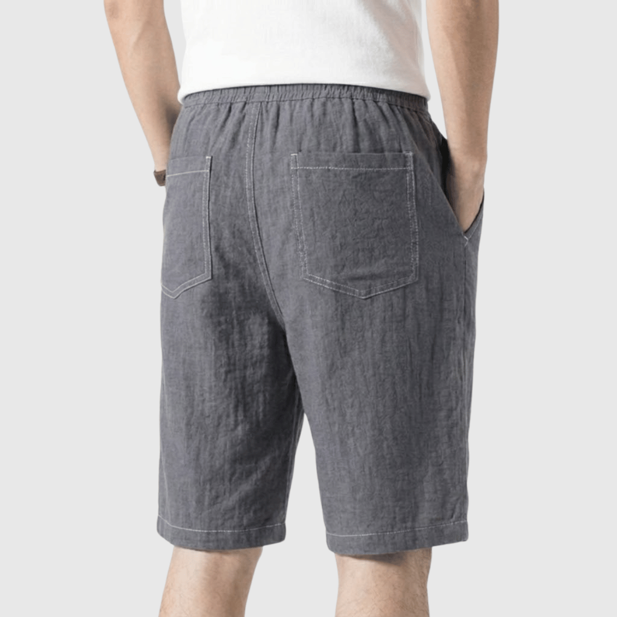 Bermuda Masculina casual lisa Madrid