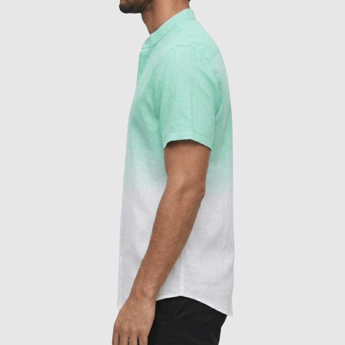 Camisa de Linho Masculina Degradê