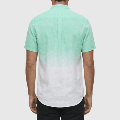 Camisa de Linho Masculina Degradê