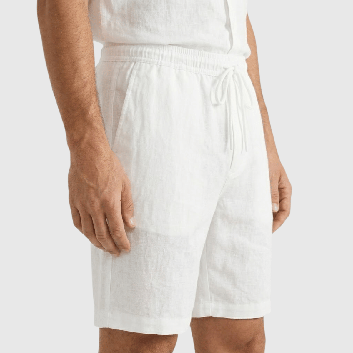 Bermuda de Linho Masculina Riviera