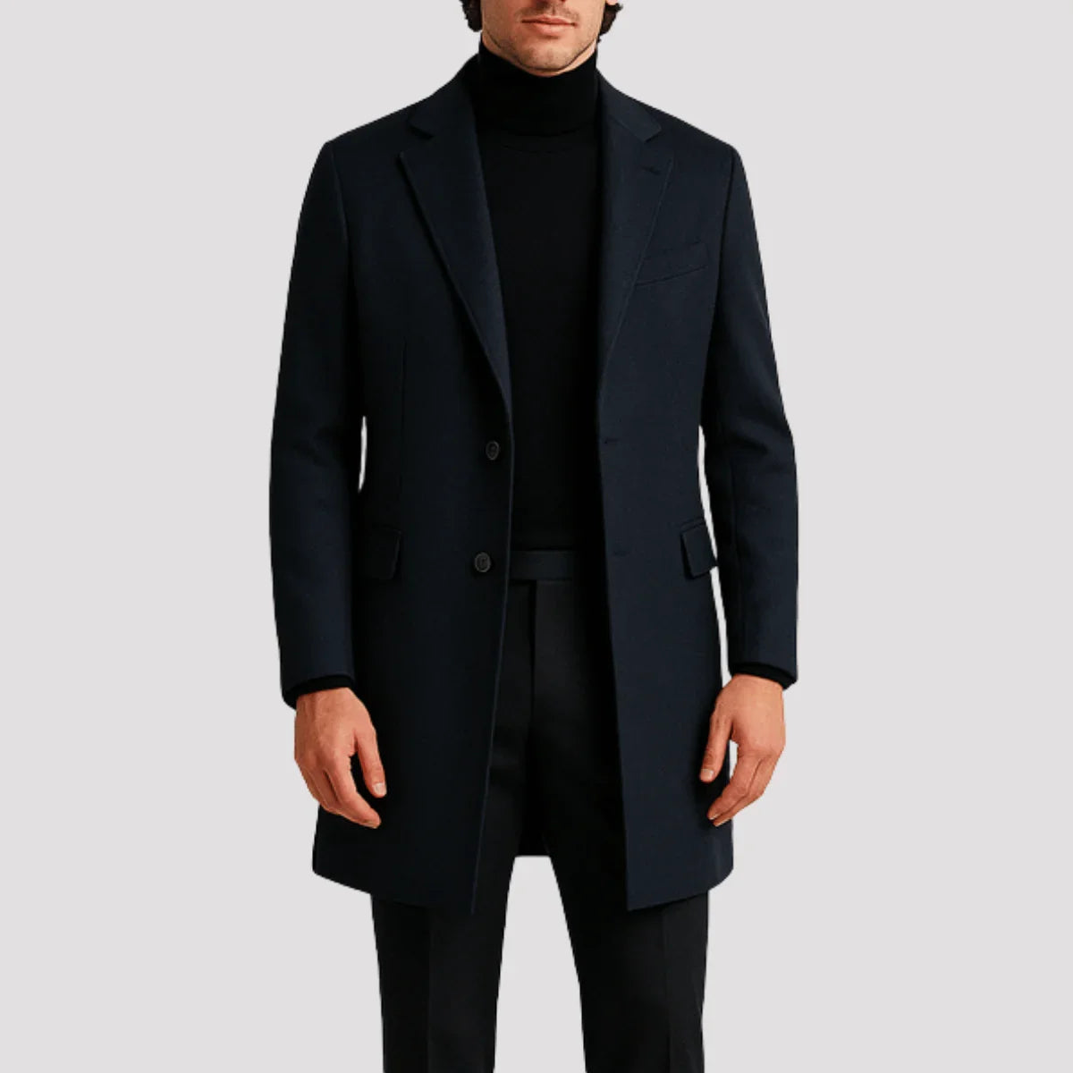 Sobretudo Masculino Longo