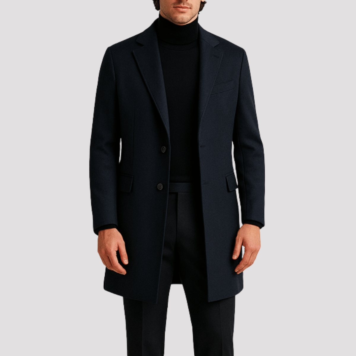 Sobretudo Masculino Longo