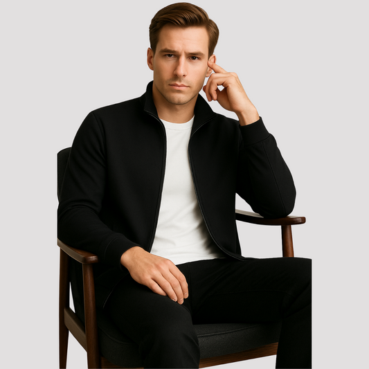 Jaqueta Masculina Sem Capuz Flanelada Ditorino