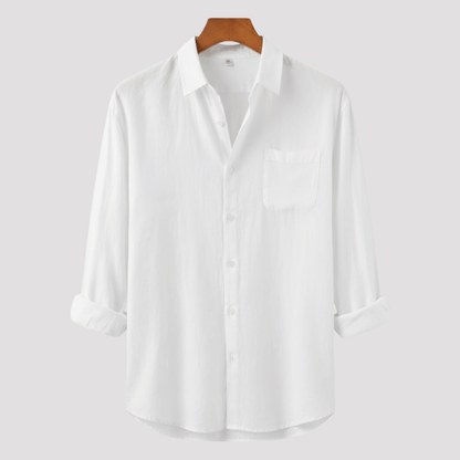 Camisa Social Masculina de linho