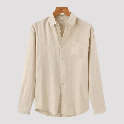 Camisa Social Masculina de linho