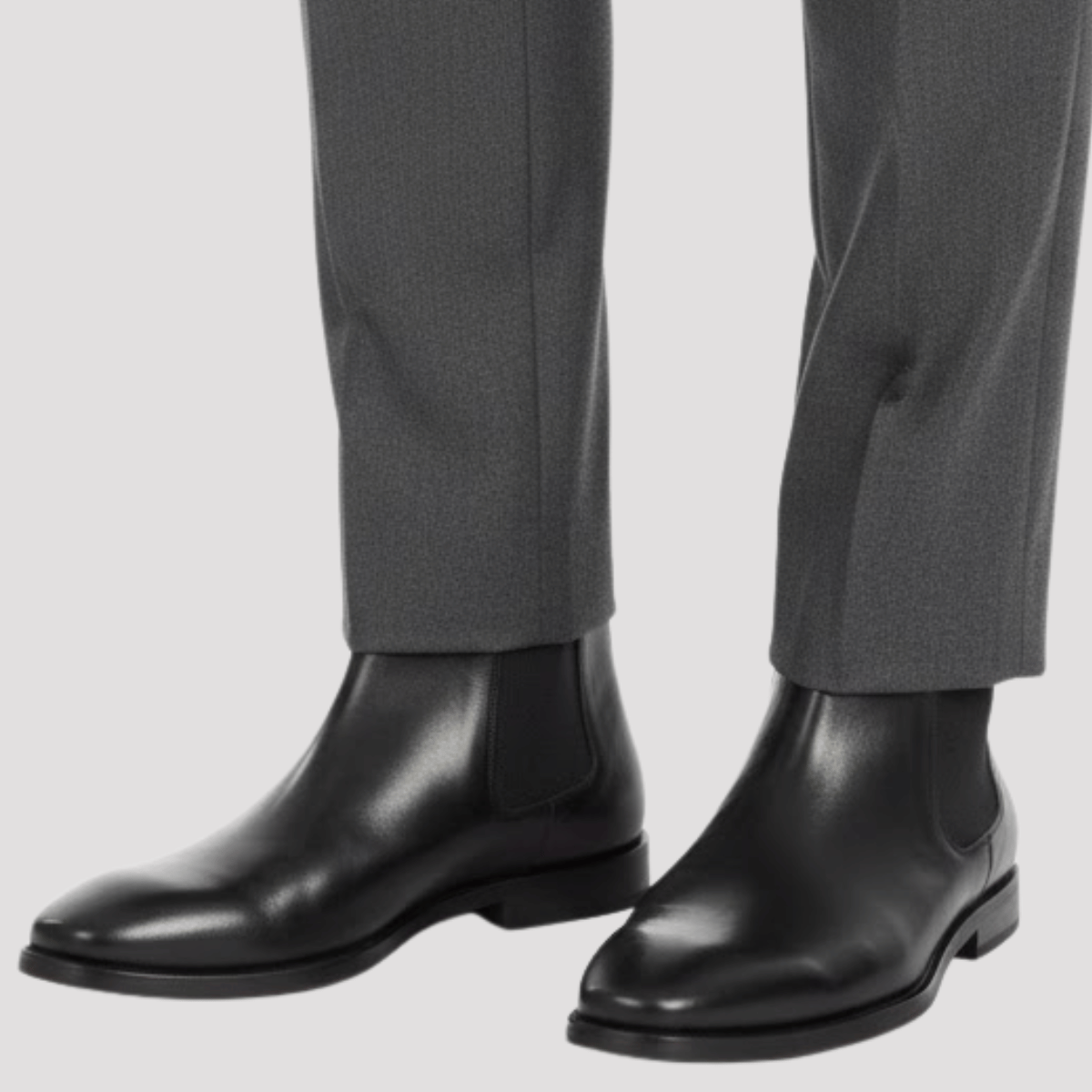 Bota Chelsea Masculina Preta