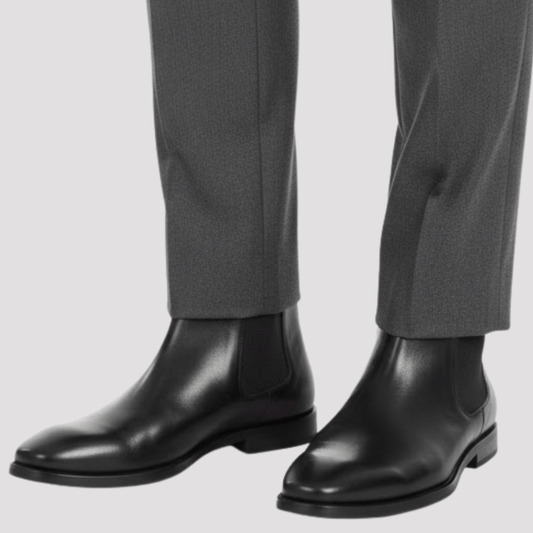 Bota Chelsea Masculina Preta
