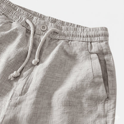 Bermuda Linho Casual Masculina