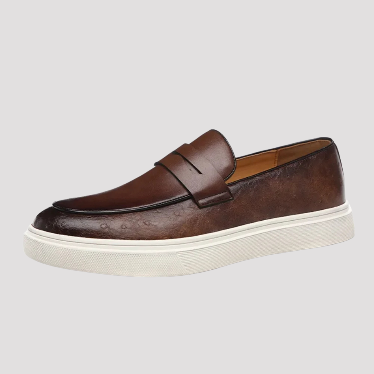 Mocassim de Couro Slip On Ditorino