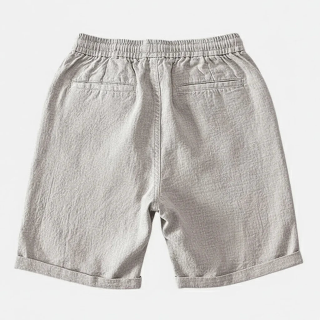 Bermuda Linho Casual Masculina