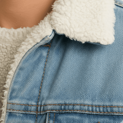 Jaqueta Jeans Masculina Forrada