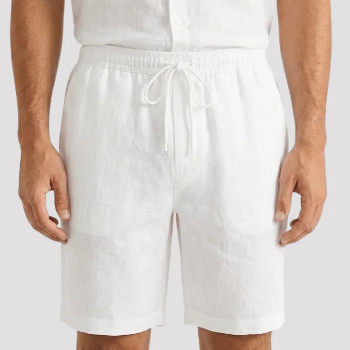 Bermuda de Linho Masculina Riviera