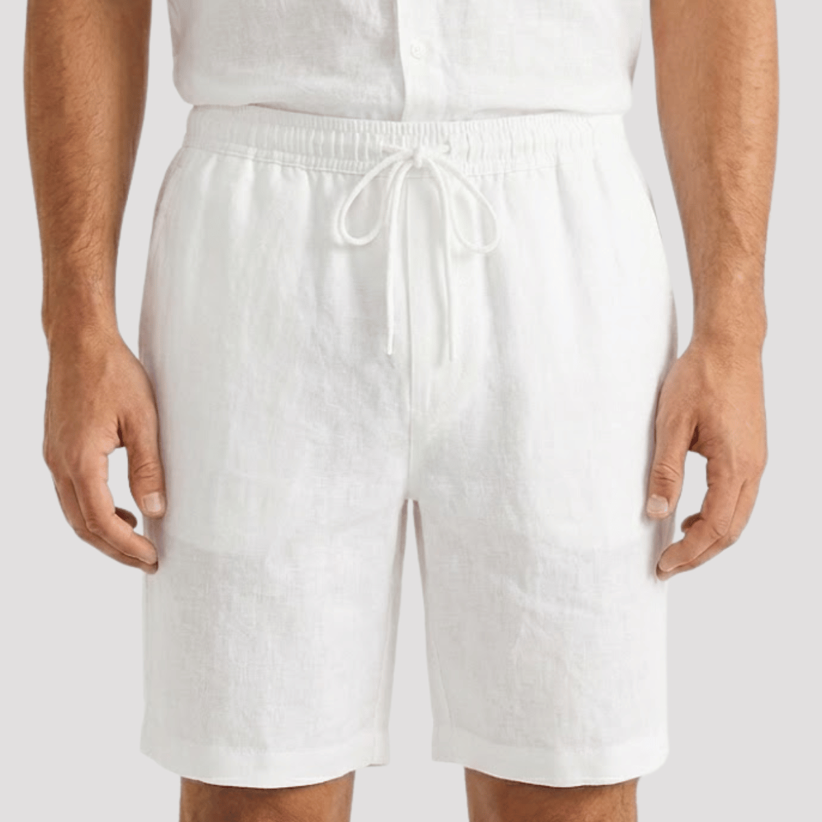 Bermuda de Linho Masculina Riviera