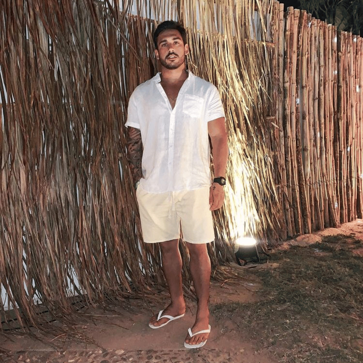 Bermuda de Linho Masculina Riviera