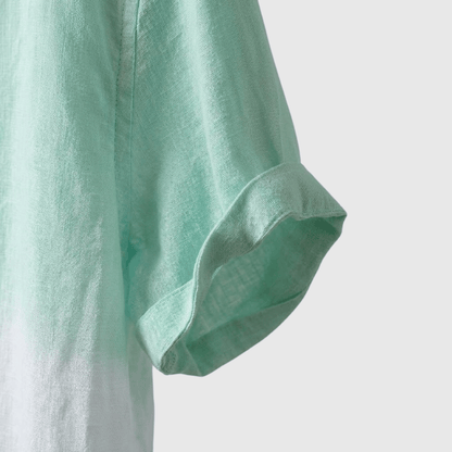 Camisa de Linho Masculina Degradê