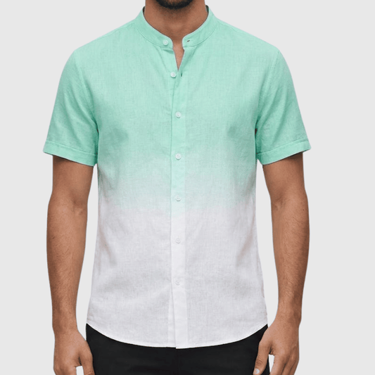 Camisa de Linho Masculina Degradê