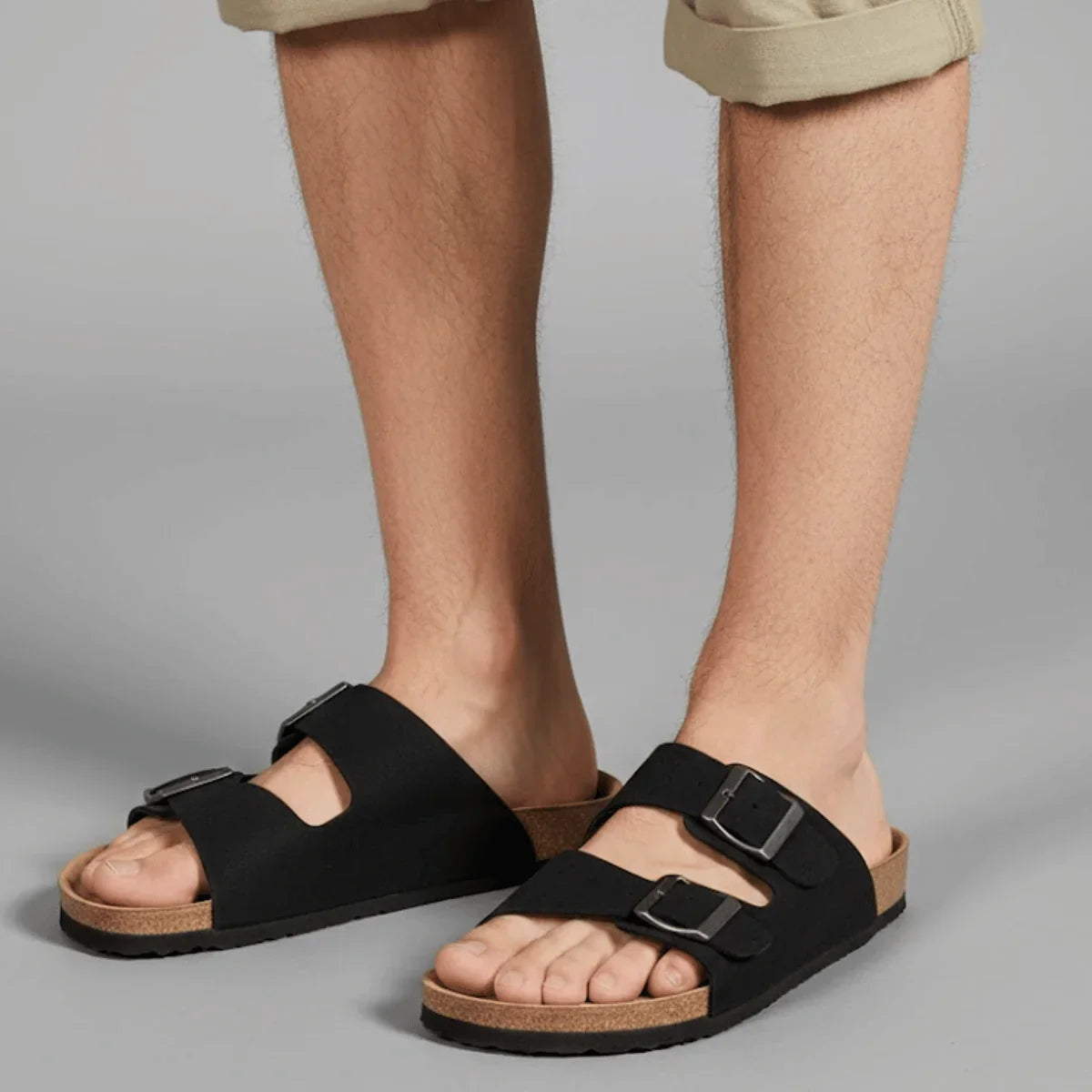 Sandália Masculina Slide Emborrachada