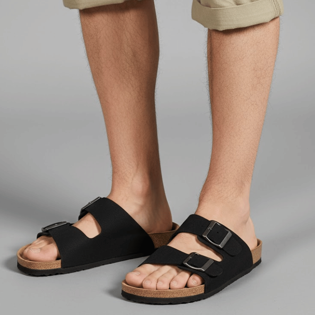 Sandália Masculina Slide Emborrachada