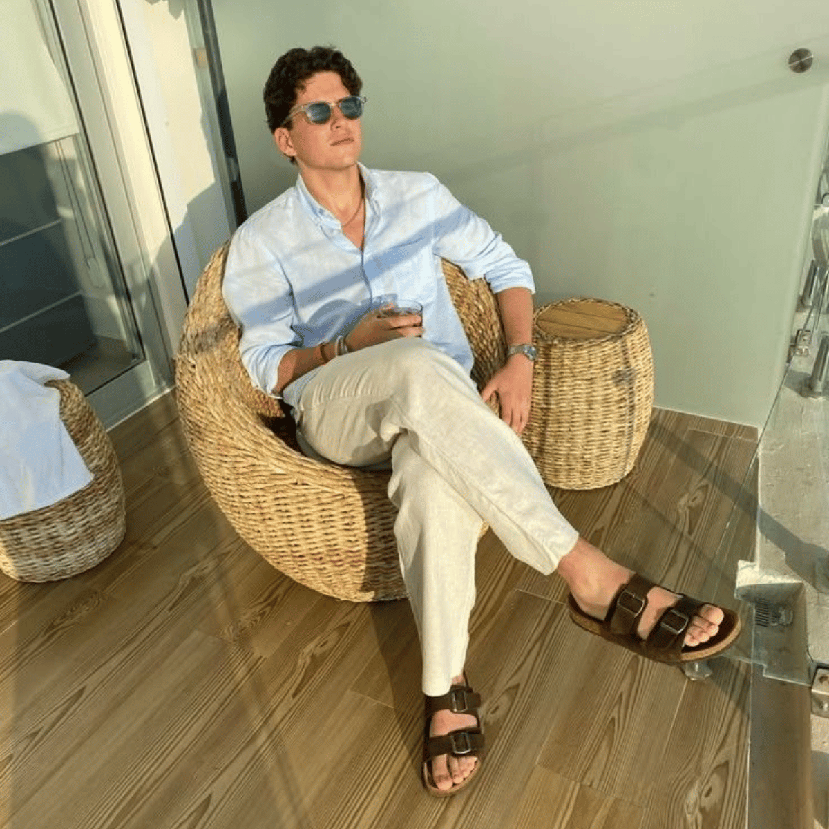 Sandália Masculina Slide Emborrachada