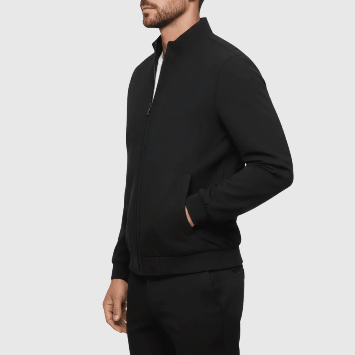 Jaqueta Masculina Flanelada com Zíper
