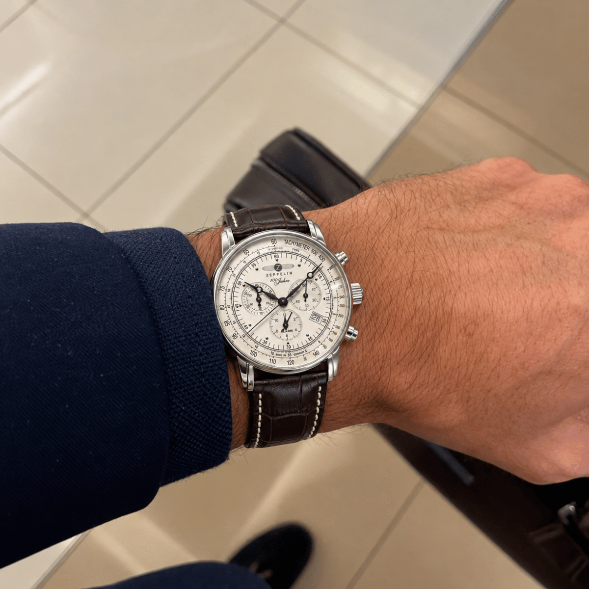 Kit 3 Relógios Masculinos Cronógrafo com Pulseira Elegante