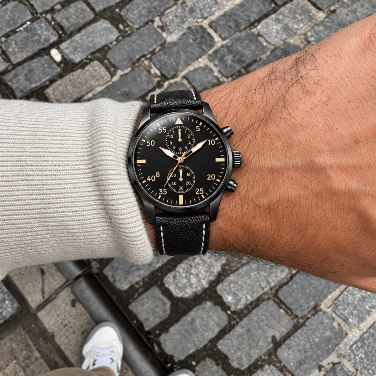 Kit de 3 Relógios Sociais Masculino Mostradores Elegantes e Estilo Clássico