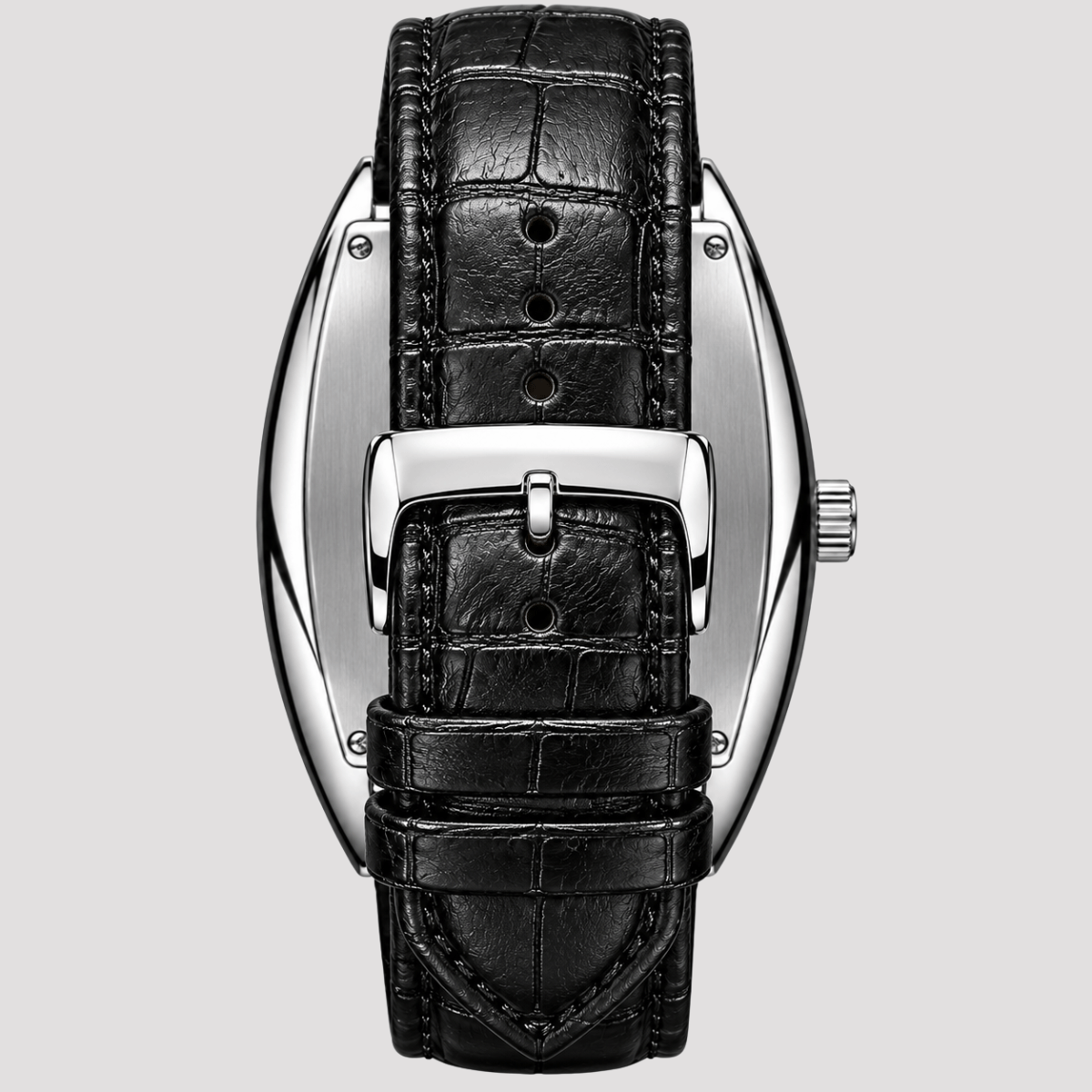 Relógio Masculino Social Vintage de Caixa Curvada