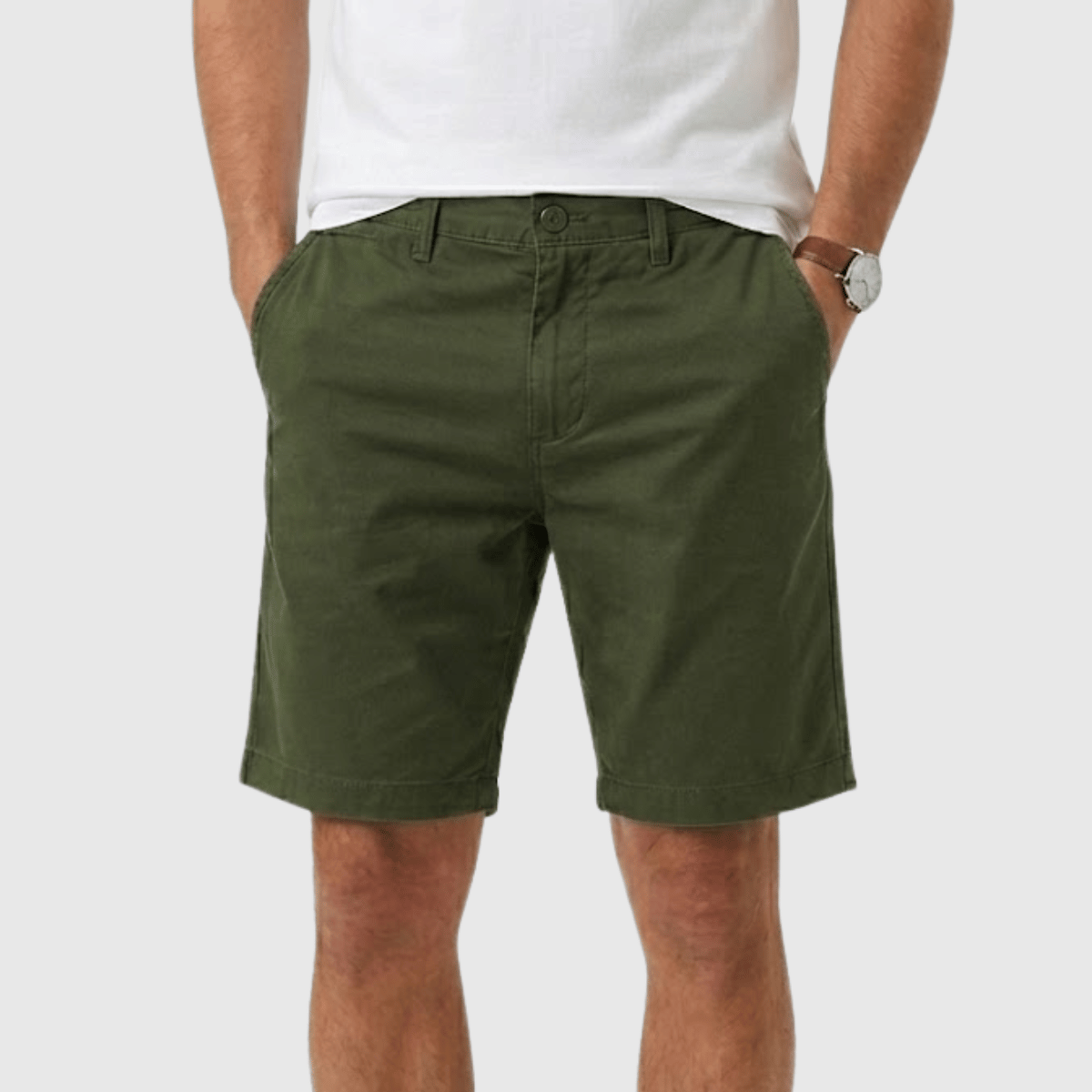 Bermuda sarja Masculina de Botão