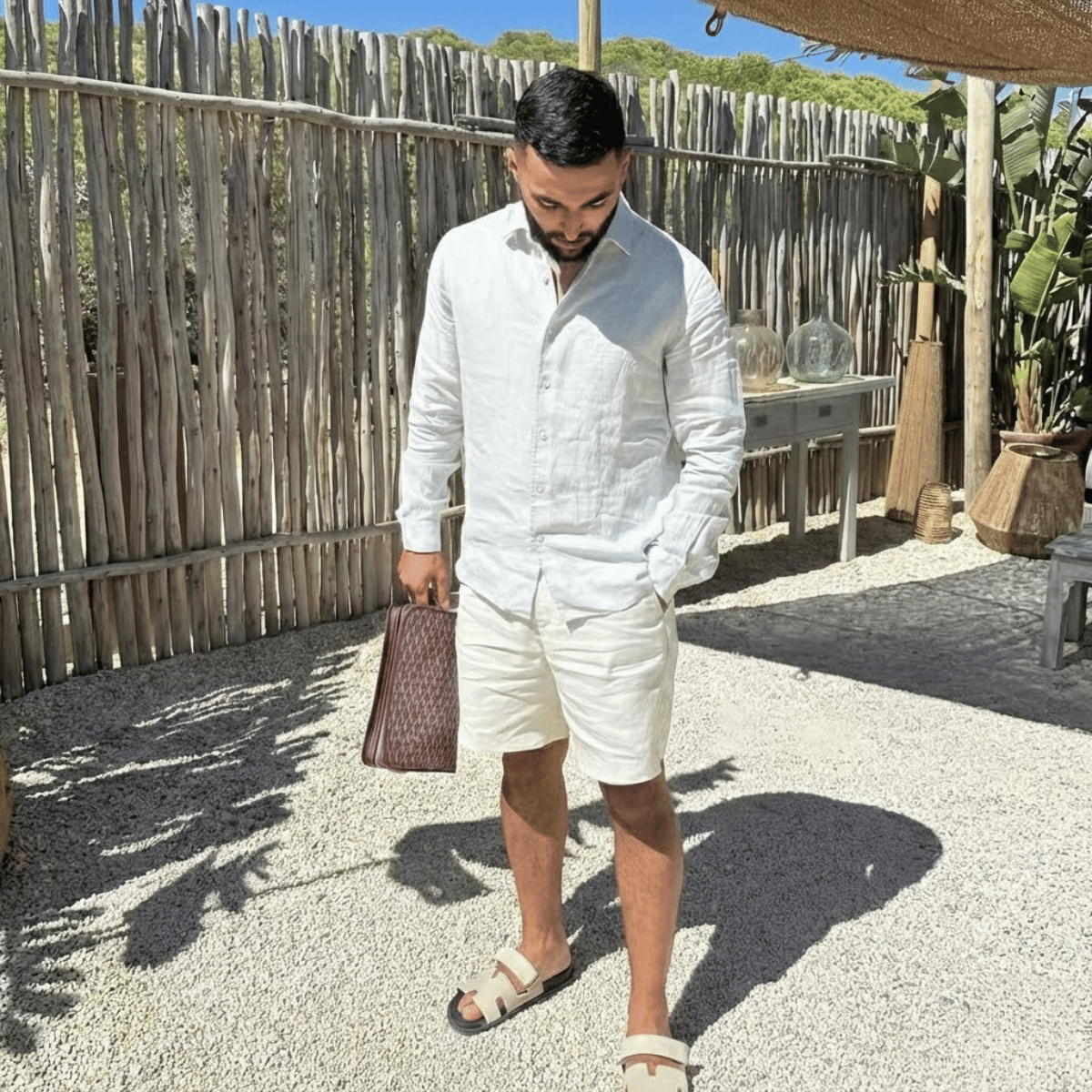 Sandália Masculina Papete Casual