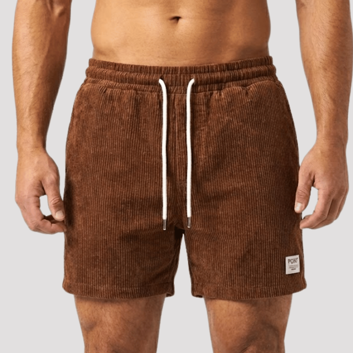 Bermuda Masculina de Veludo Cotelê